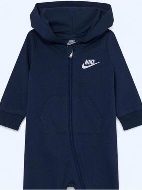 Nike Navy Pullover with White Swoosh